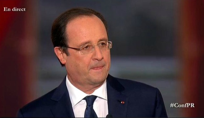 François Hollande annonce une série de mesure pour relancer l'investissement des entreprises. Photo Toulouse7.com capture d'écran (c) Elysée.fr 