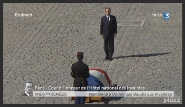 Hollande Baudis hommage national 2