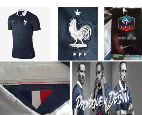équipe de france maillot coupe du monde 2014