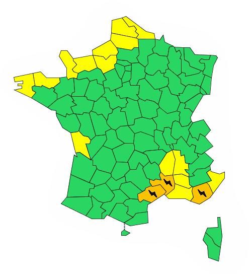 alerte météo orages