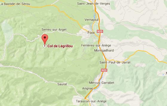 Col Légrillou Foix para 1er RCP porté disparu
