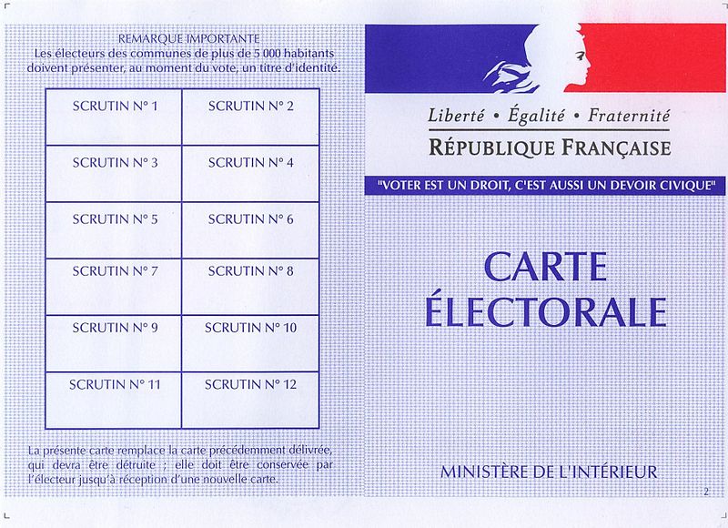 inscription listes électorales