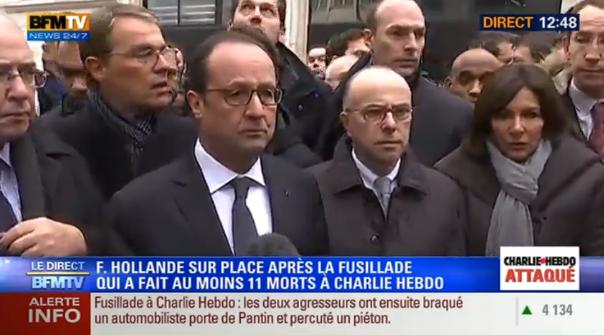 Hollande Charlie Hebdo