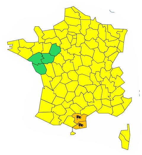 Vent violent Aude et Pyrénées Orientales en alerte orange