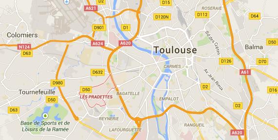 coups de feu entre deux bandes quartier des Pradettes Toulouse