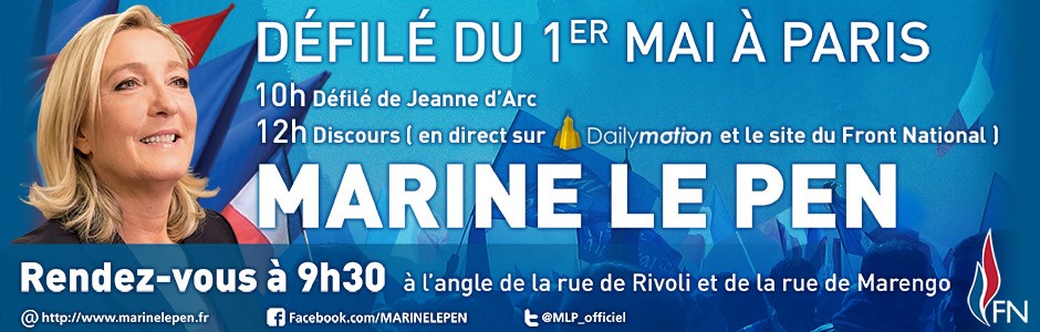 défilé Front National FN