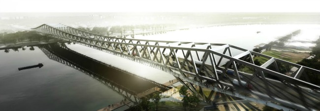 Albi des architectes participent à la construction d'un gigantesque pont en Chine