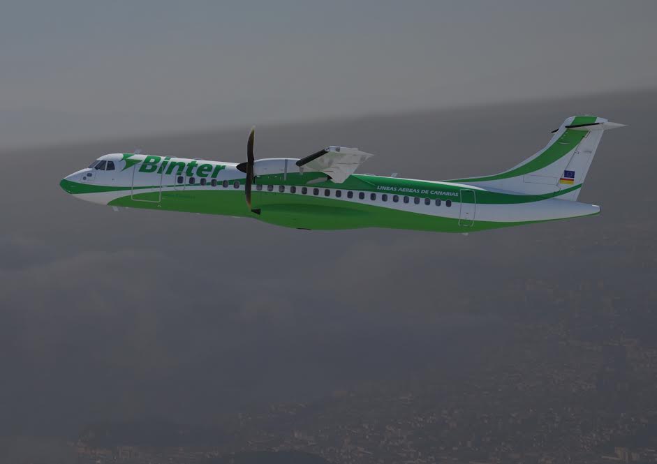 Binter commande 6 avions ATR 72-600