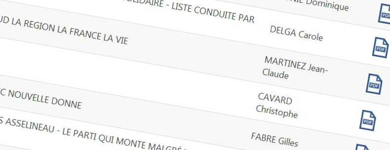 Régionales tout savoir sur les programmes des candidats via internet Régionales tout savoir sur les programmes des candidats via internet