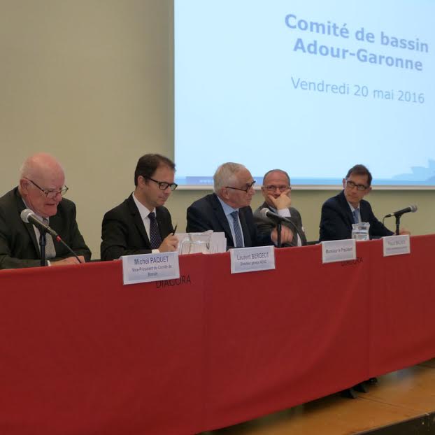 Martin Malvy réélu président du Comité bassin Adour Garonne Martin Malvy réélu président du Comité bassin Adour Garonne