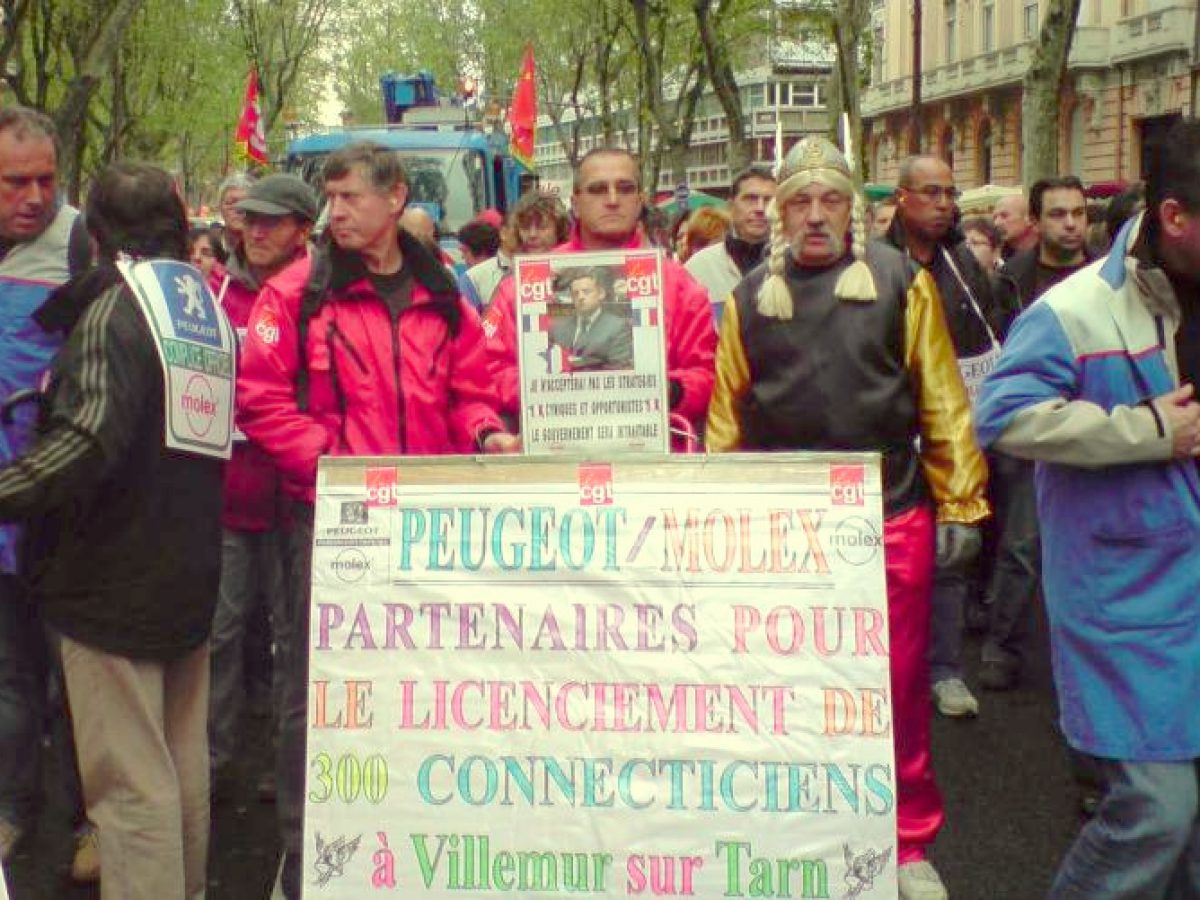 Les Molex Licencies Sans Cause Reelle Et Serieuse Vont