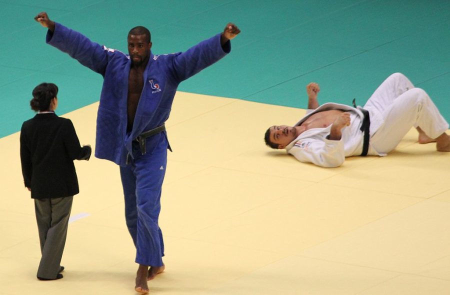 Teddy Riner champion Olympique de Judo