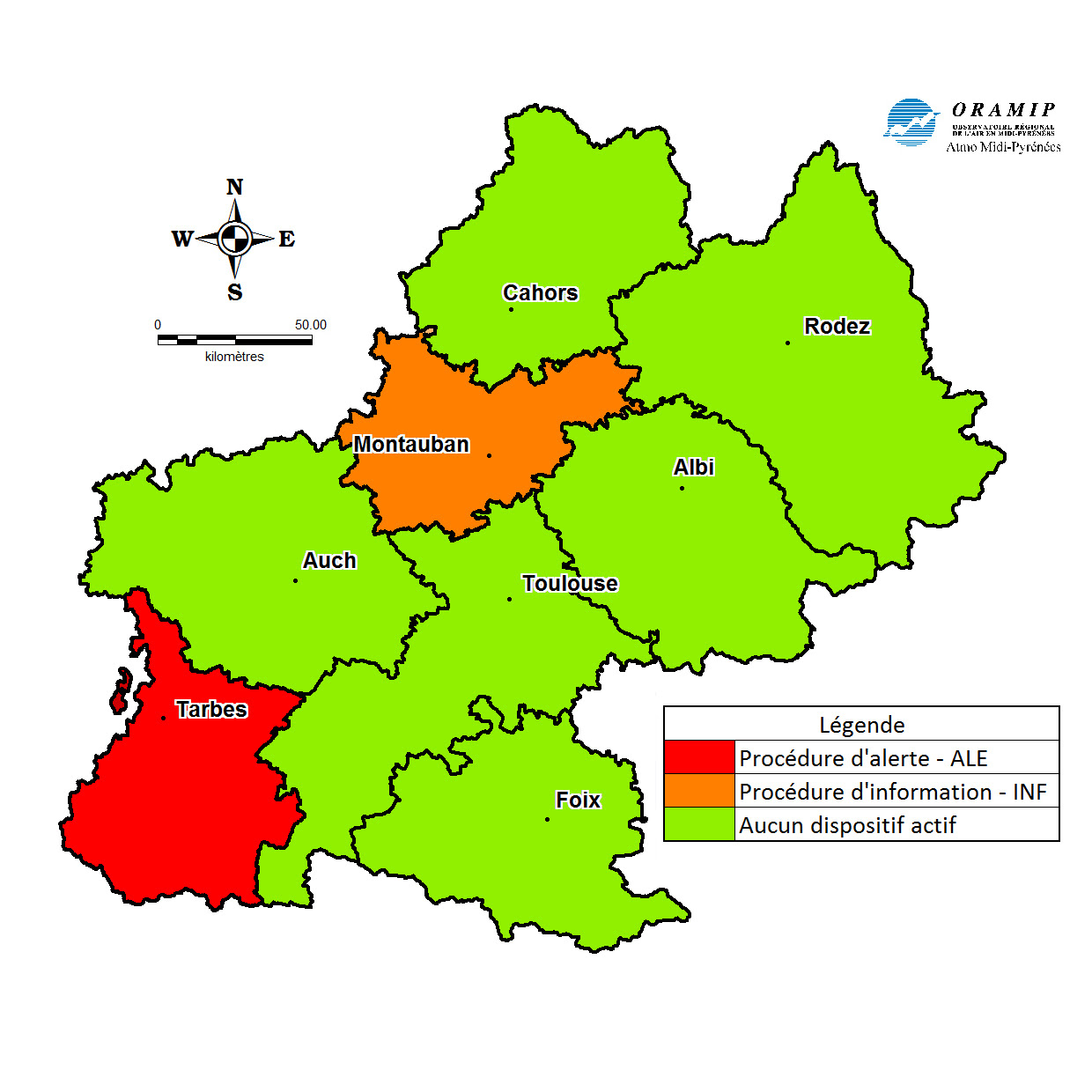 Alerte pollution à Tarbes et Montauban Alerte pollution à Tarbes et Montauban