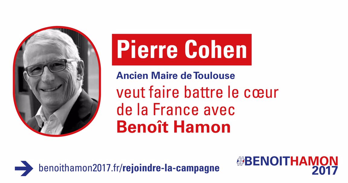 Pierre Cohen Benoit Hamon Pierre Cohen Benoit Hamon