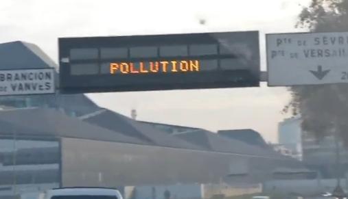 pic pollution Paris Lyon