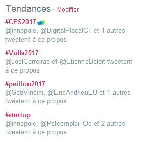 Peillon 2017 et Valls 2017 au coude à coude sur Twitter