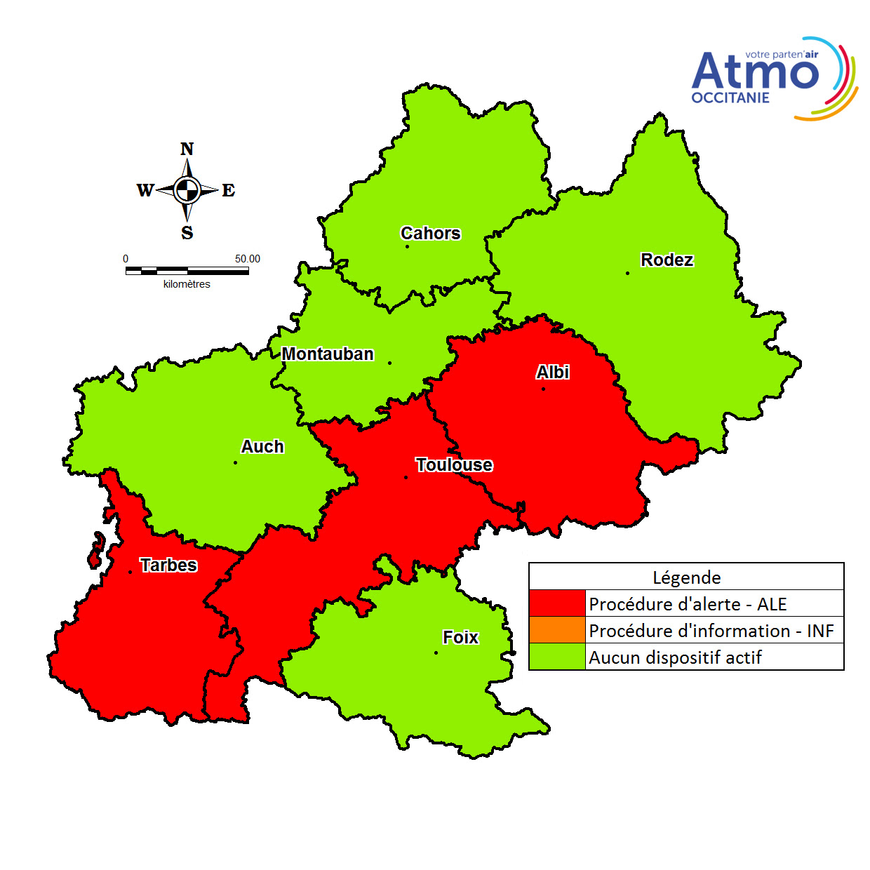 Pollution aux particules fines. Alerte à Toulouse, Tarbes et Albi Pollution aux particules fines. Alerte à Toulouse, Tarbes et Albi