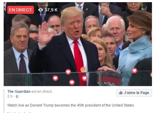 Trump investi président prononce un discours inquiétant et infamant pour ses prédécesseurs Trump investi président prononce un discours inquiétant et infamant pour ses prédécesseurs