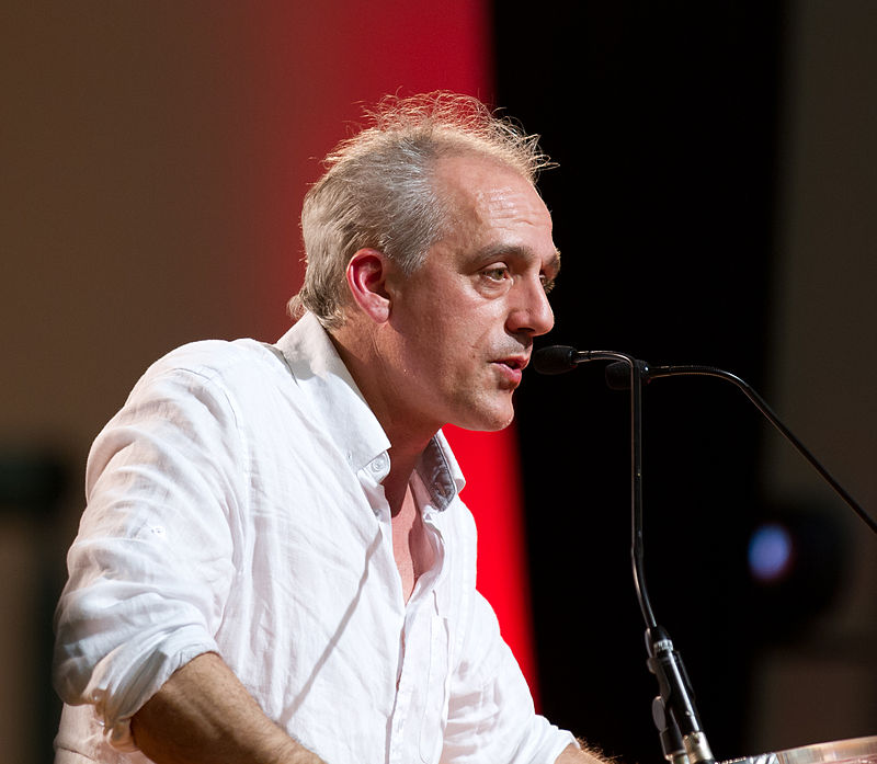 Philippe Poutou en meeting à Toulouse vendredi