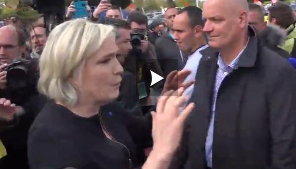 Chez Whirlpool Amiens Le Pen brouille la com de Macron