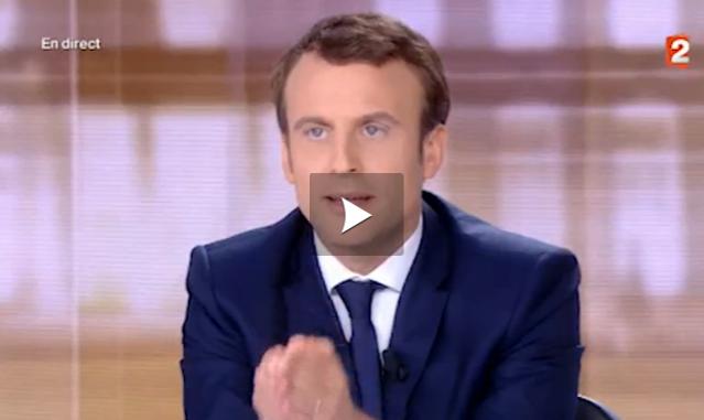 Macron Mme Le Pen, la France mérite mieux que vous vidéo Macron Mme Le Pen, la France mérite mieux que vous vidéo