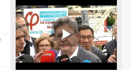 Vidéo - sur le Canal du Midi, Mélenchon parle du Code du Travail Vidéo - sur le Canal du Midi, Mélenchon parle du Code du Travail