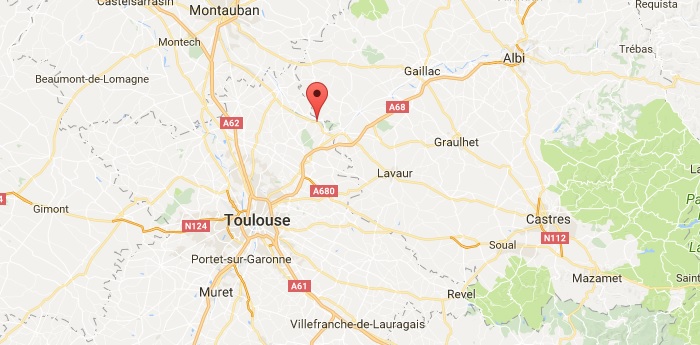 Toulouse Bessières. une voiture percutée par un train Toulouse Bessières. une voiture percutée par un train