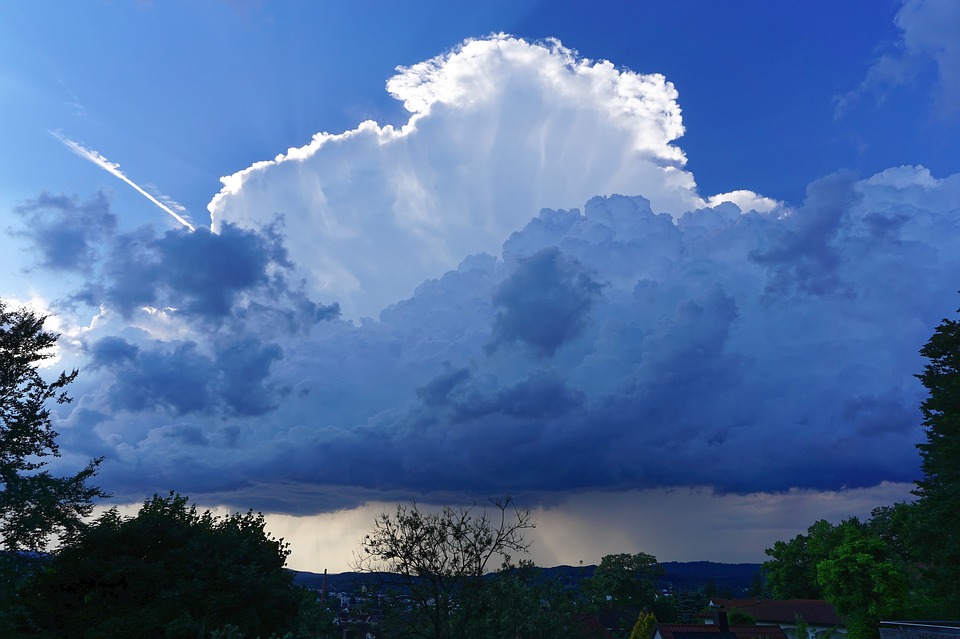 Les orages arrivent sur Toulouse Les orages arrivent sur Toulouse