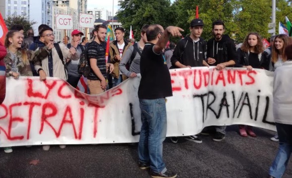 Toulouse. entre 8000 et 16000 manifestants contre la réforme Macron Philippe Toulouse. entre 8000 et 16000 manifestants contre la réforme Macron Philippe