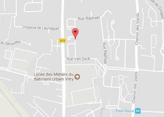 Incendie rue Raphaël à Toulouse, le quartier est bouclé Incendie rue Raphaël à Toulouse, le quartier est bouclé