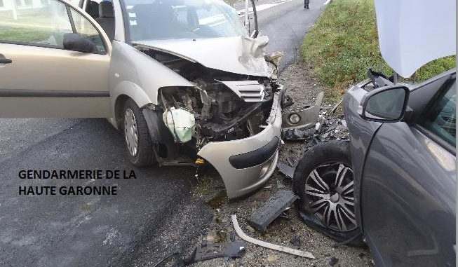 Violent accident de la circulation à Cintegabelle vendredi matin Violent accident de la circulation à Cintegabelle vendredi matin