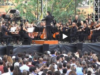 La foule pour écouter l'orchestre du Capitole en concert à la Prairie des Filtres