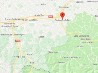 Accident mortel entre Salies du Salat et Saint Gaudens
