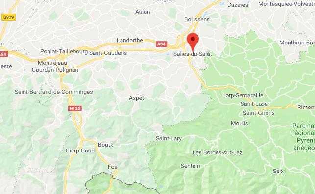 Accident mortel entre Salies du Salat et Saint Gaudens