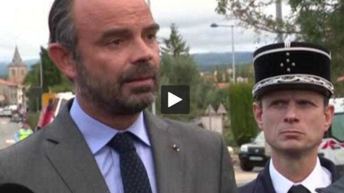 Aude. Edouard Philippe annonce l'état de catastrophe naturelle Aude. Edouard Philippe annonce l'état de catastrophe naturelle