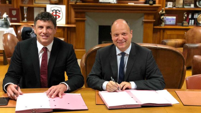 Les joueurs du Stade Toulousain vont bénéficier des technologies spatiales du CNES Les joueurs du Stade Toulousain vont bénéficier des technologies spatiales du CNES