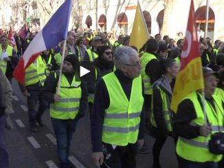 Gilets Jaunes - CGT La foule pour la manif à Toulouse