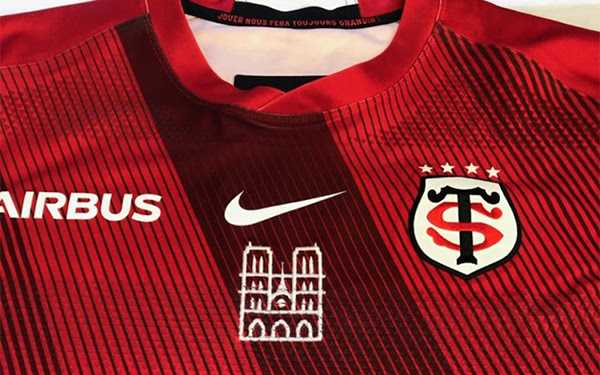 Face au Leinster, le Stade Toulousain portera un maillot hommage à Notre Dame de Paris Face au Leinster, le Stade Toulousain portera un maillot hommage à Notre Dame de Paris