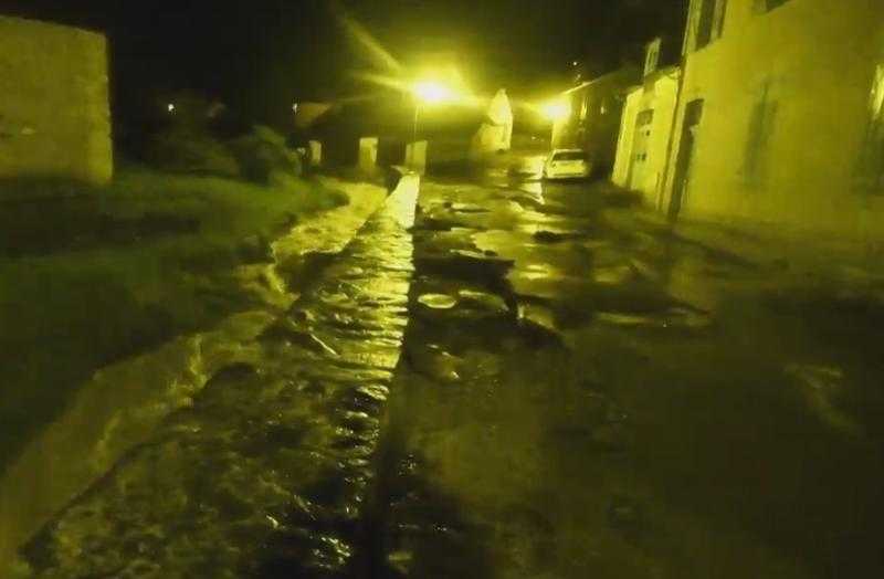 Hautes Pyrénées, de violentes pluies provoquent un torrent de Boue à Beaudéan dans la vallée de Campan Hautes Pyrénées, de violentes pluies provoquent un torrent de Boue à Beaudéan dans la vallée de Campan