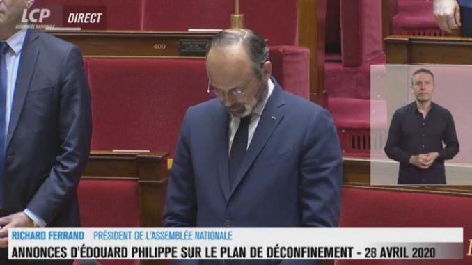 Edouard Philippe sortie confinement coronavirus Edouard Philippe sortie confinement coronavirus