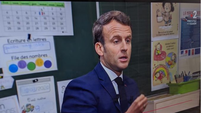 Macron tente de rassurer pour le retour à l'école Macron tente de rassurer pour le retour à l'école