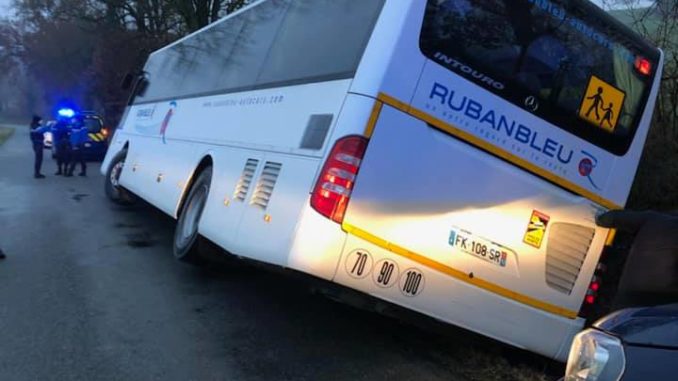 Tarn. grosse frayeur des élèves après un accident de bus Tarn. grosse frayeur des élèves après un accident de bus