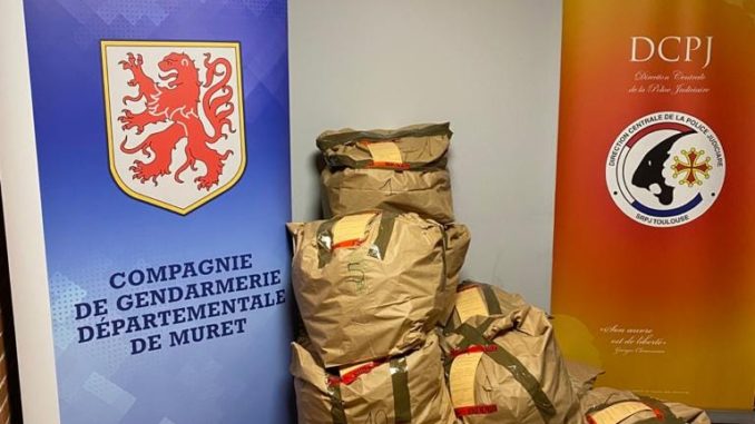 Toulouse. saisie exceptionnelle de 418 kilos de Cannabis Toulouse. saisie exceptionnelle de 418 kilos de Cannabis