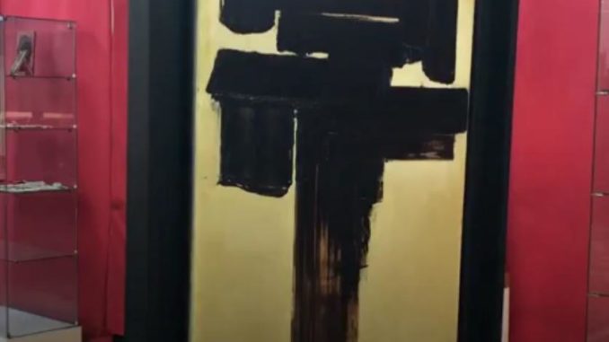 Un tableau de Soulages ayant appartenu à Senghor mis en vente à Caen Un tableau de Soulages ayant appartenu à Senghor mis en vente à Caen